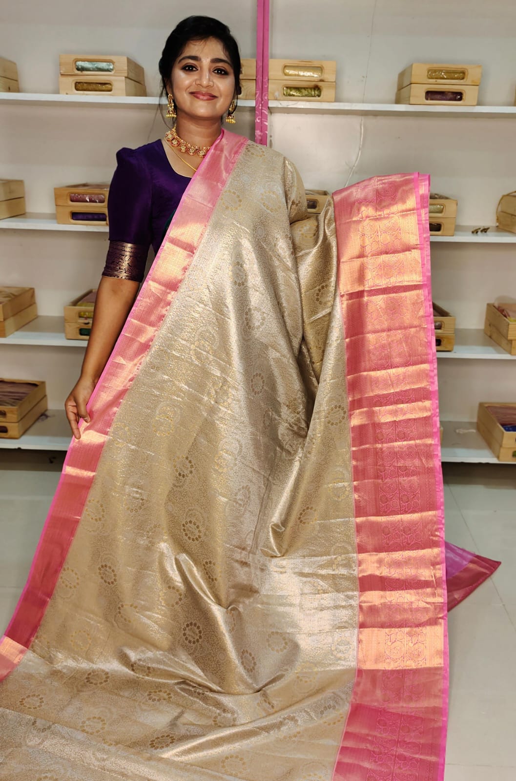 90% offer kanchi pattu collection