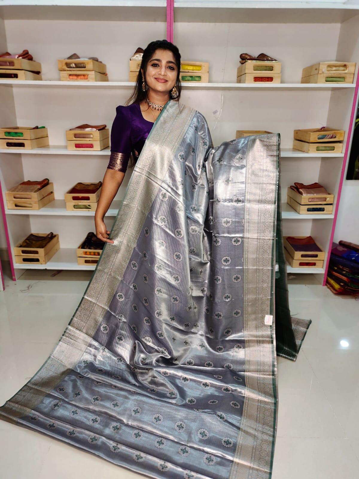 90% kanchi pattu collection