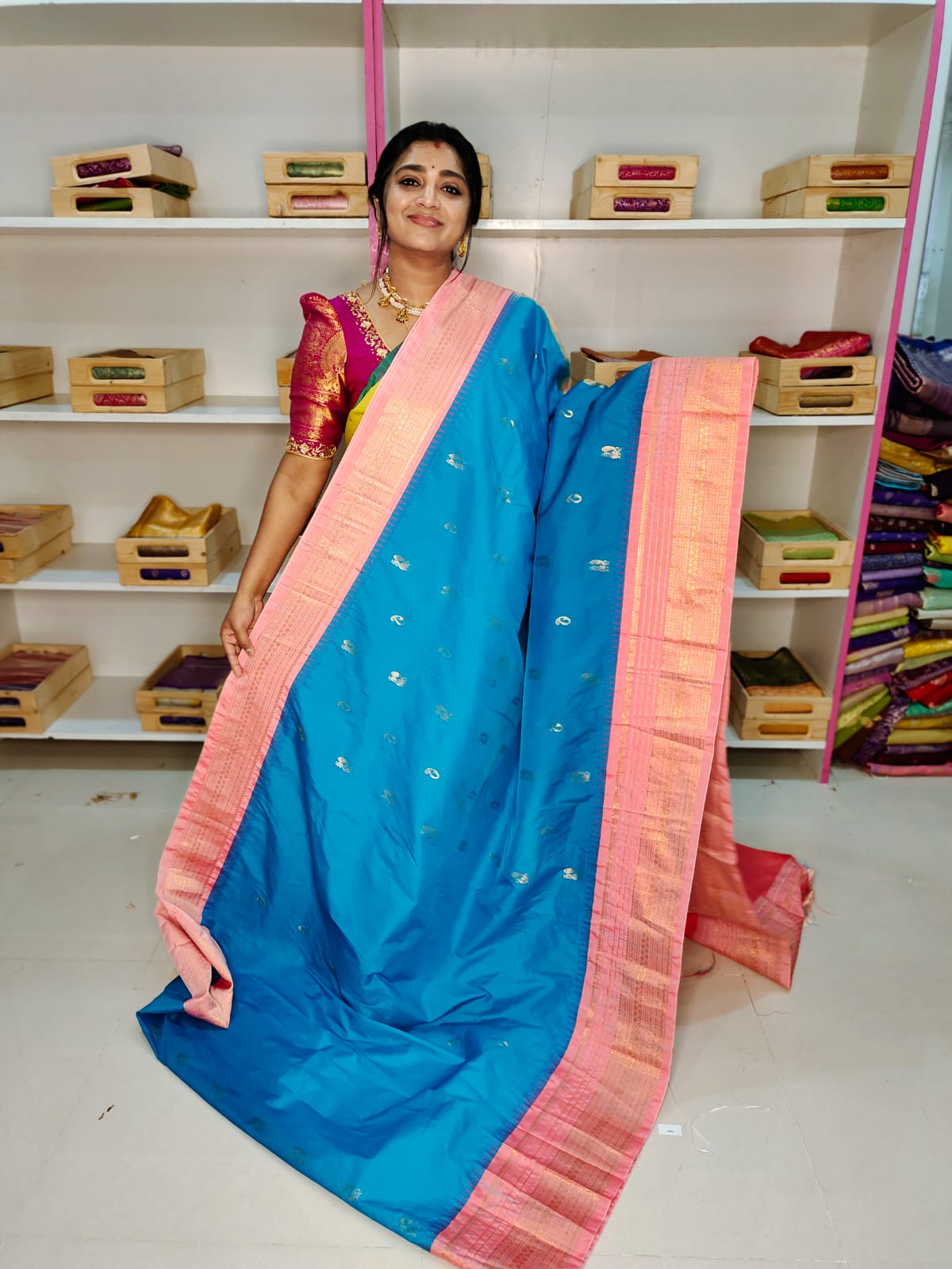 Ashadam sale gadwal silk saree