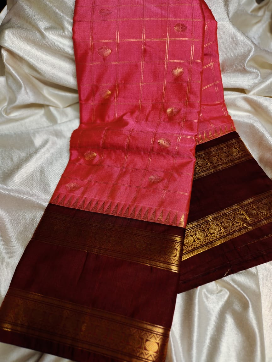Vitange gadwal silk