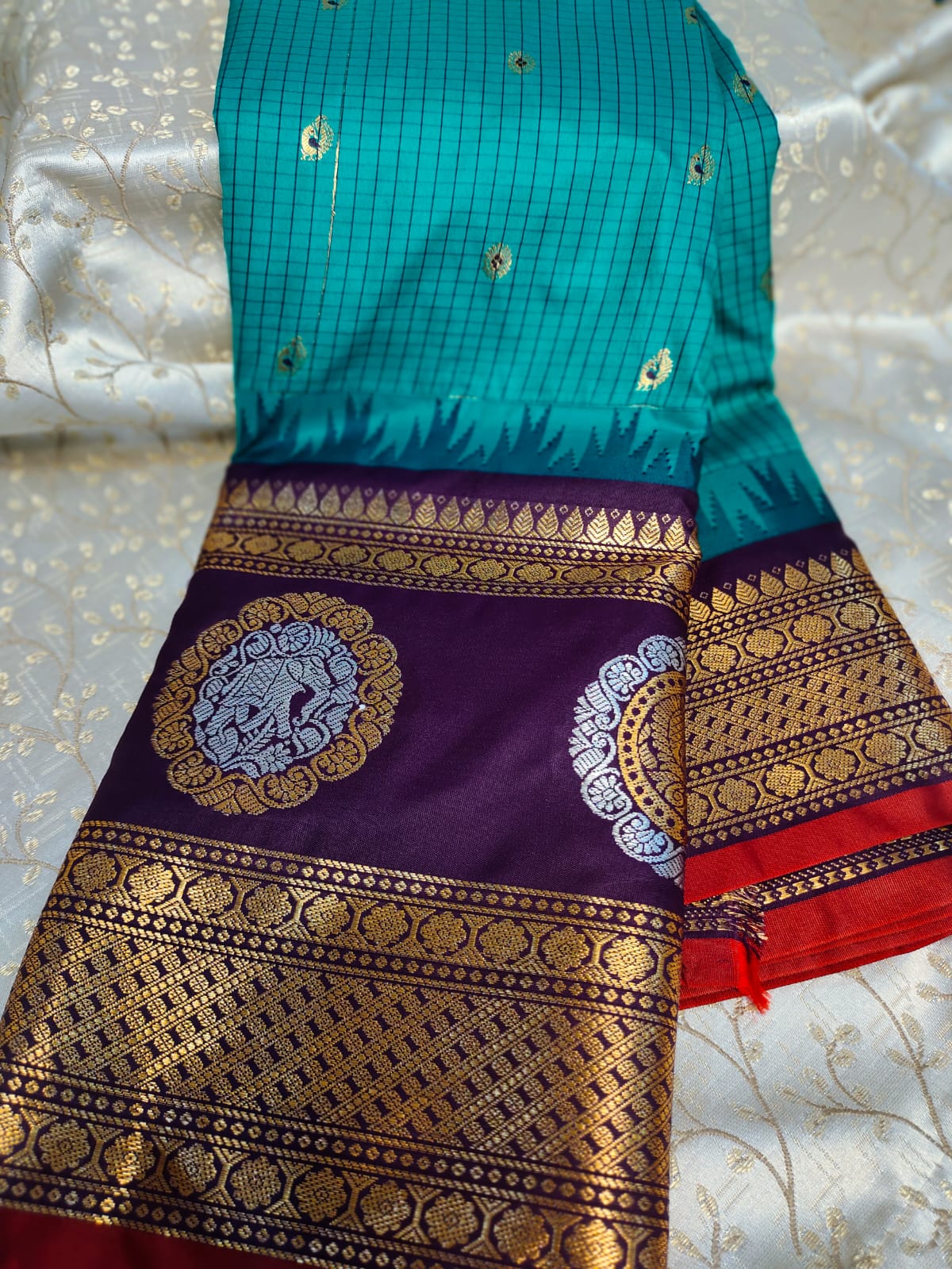 Premium gadwal silk sarees