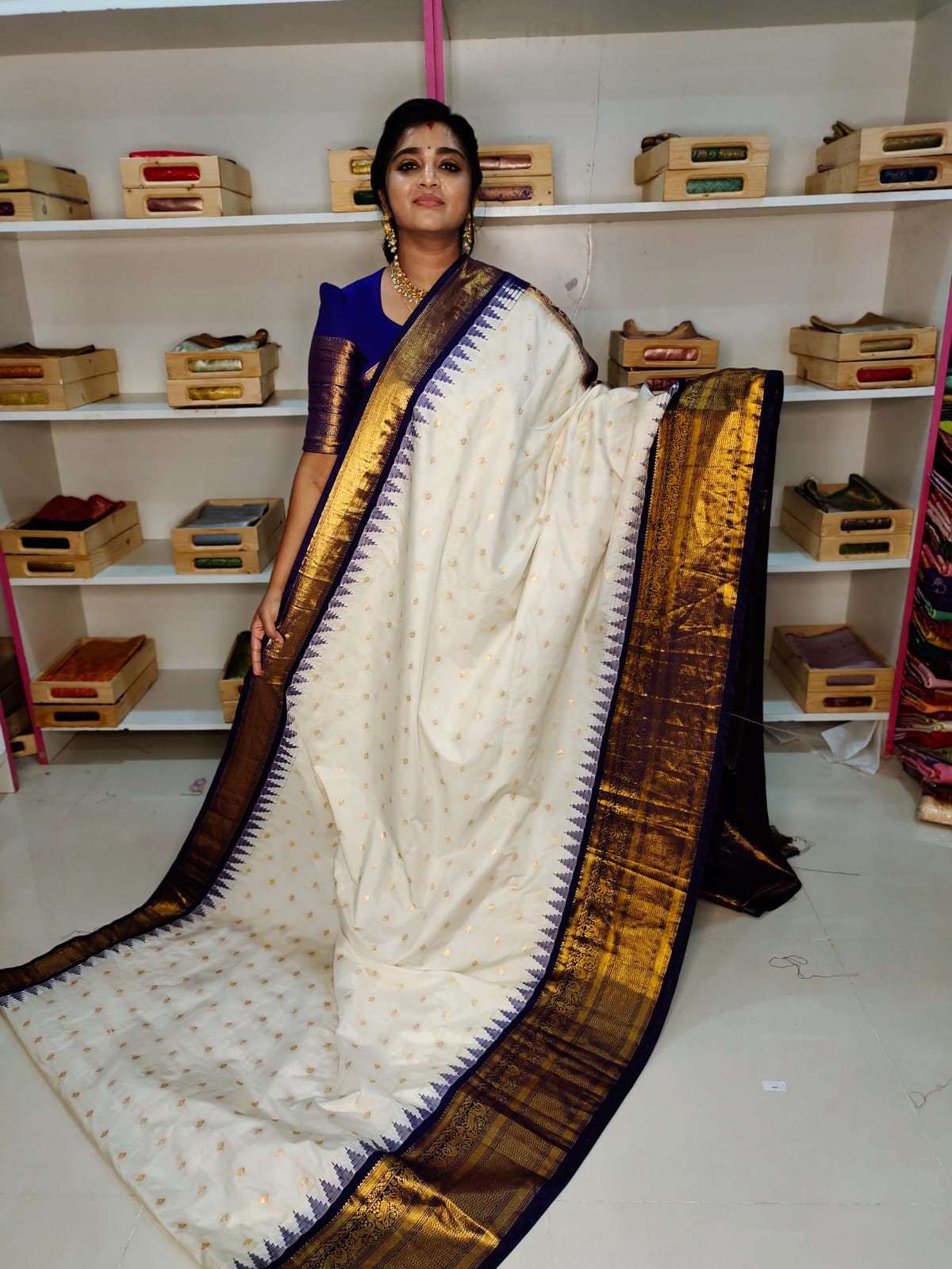 Primeme gadwal silk saree