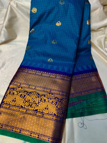 Vitange gadwal silk