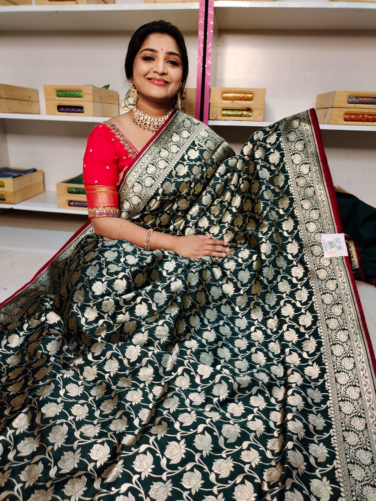 80% Katan banarasi sarees