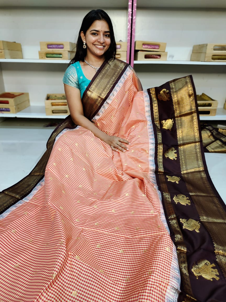 65% offer gadwal silk saree