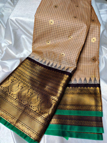Vitange gadwal silk