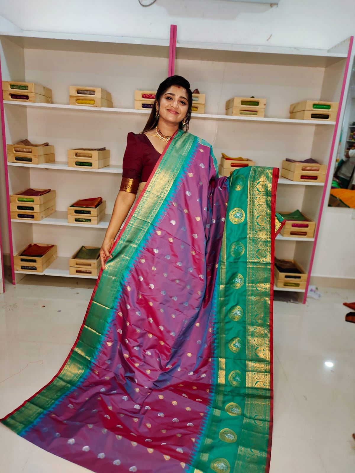 50% offer gadwal silk sarees