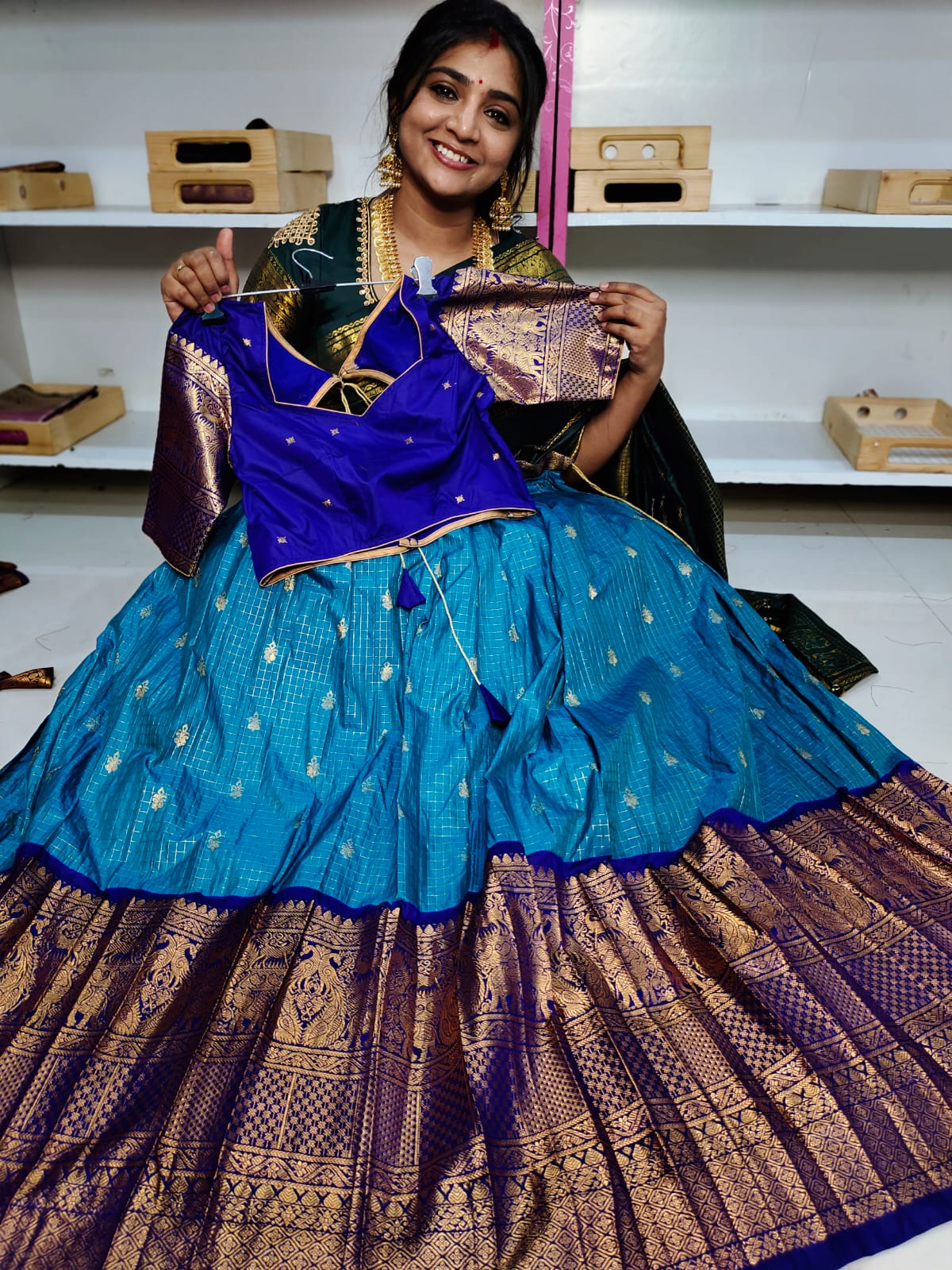 Sales  Gadwal lehangas