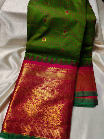 Vintage gadwal silk