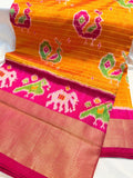 50% Offer Ikkat Pattu Saree