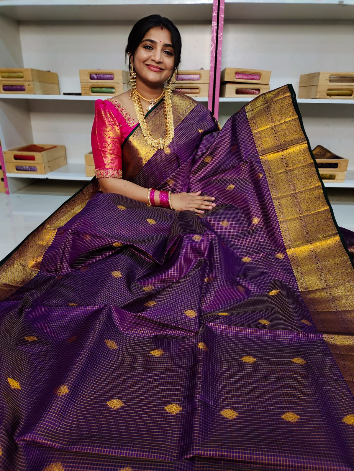 50% Silk mark vintage pattu sarees