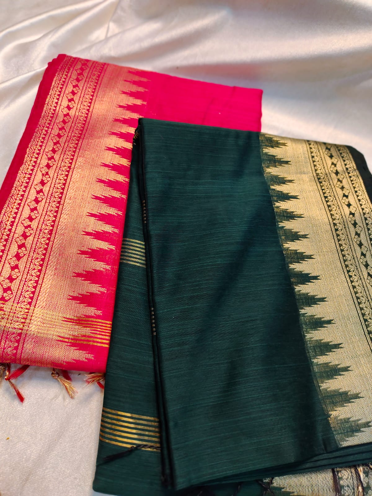 1+1 Chanderi sarees