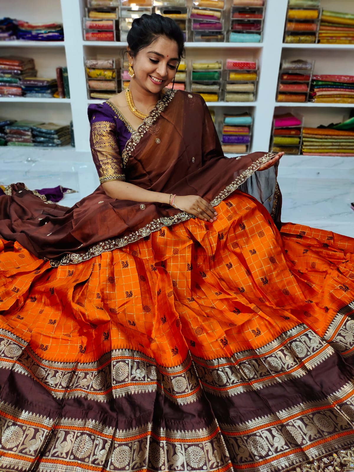 Banarasi lehangas