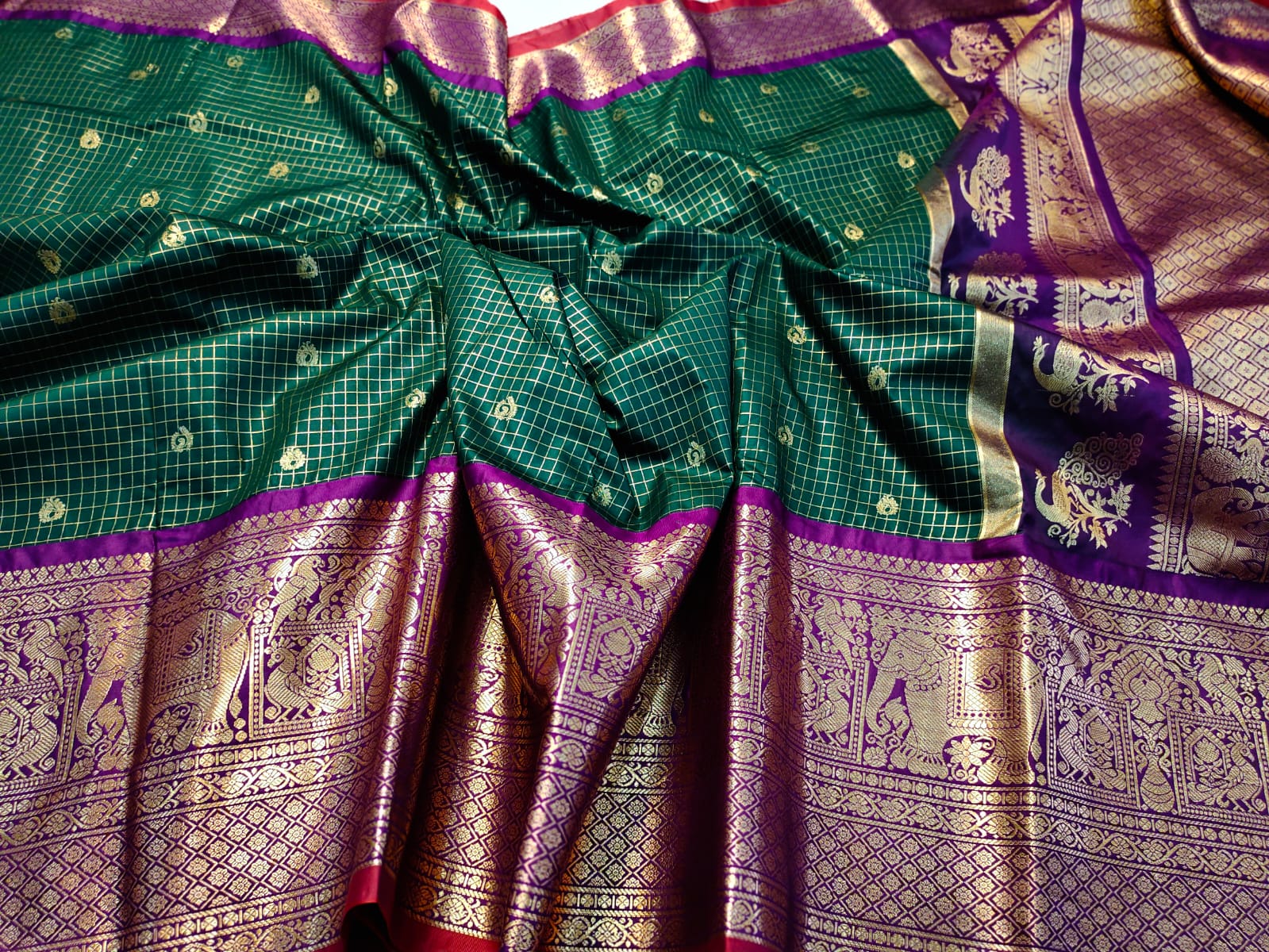Vintage gadwal sarees