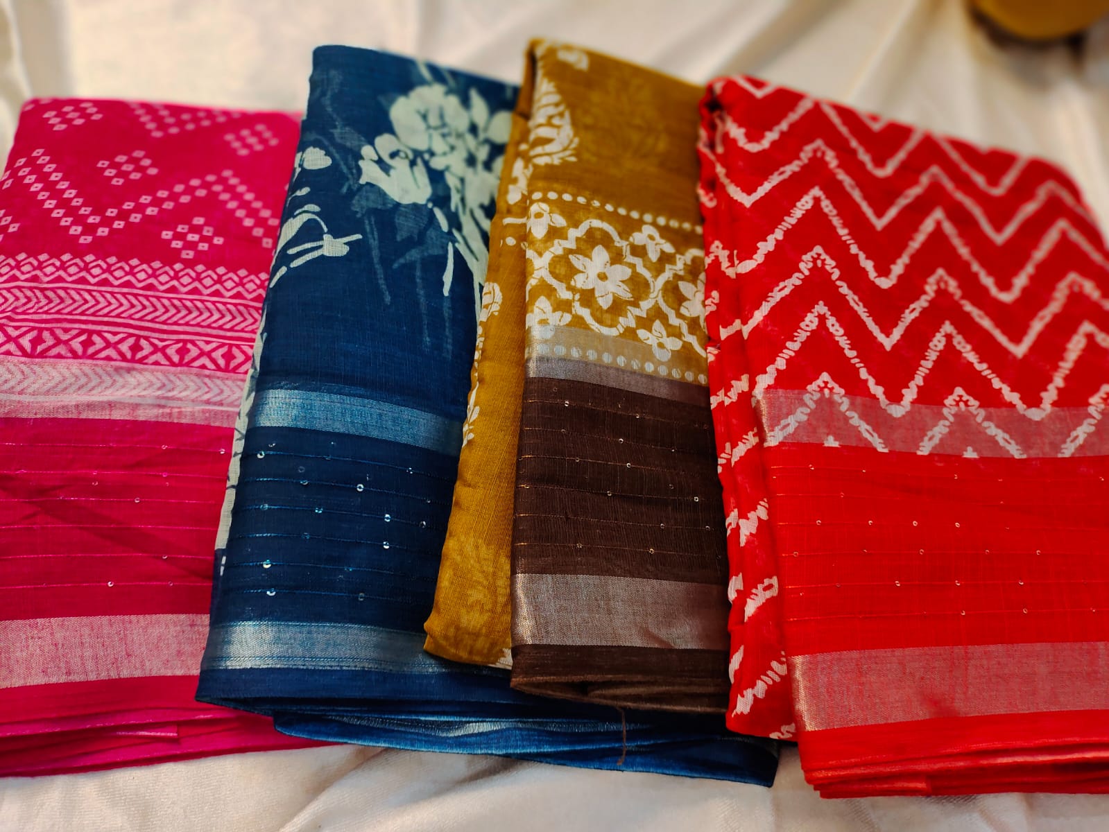 1+3 dola silk saree
