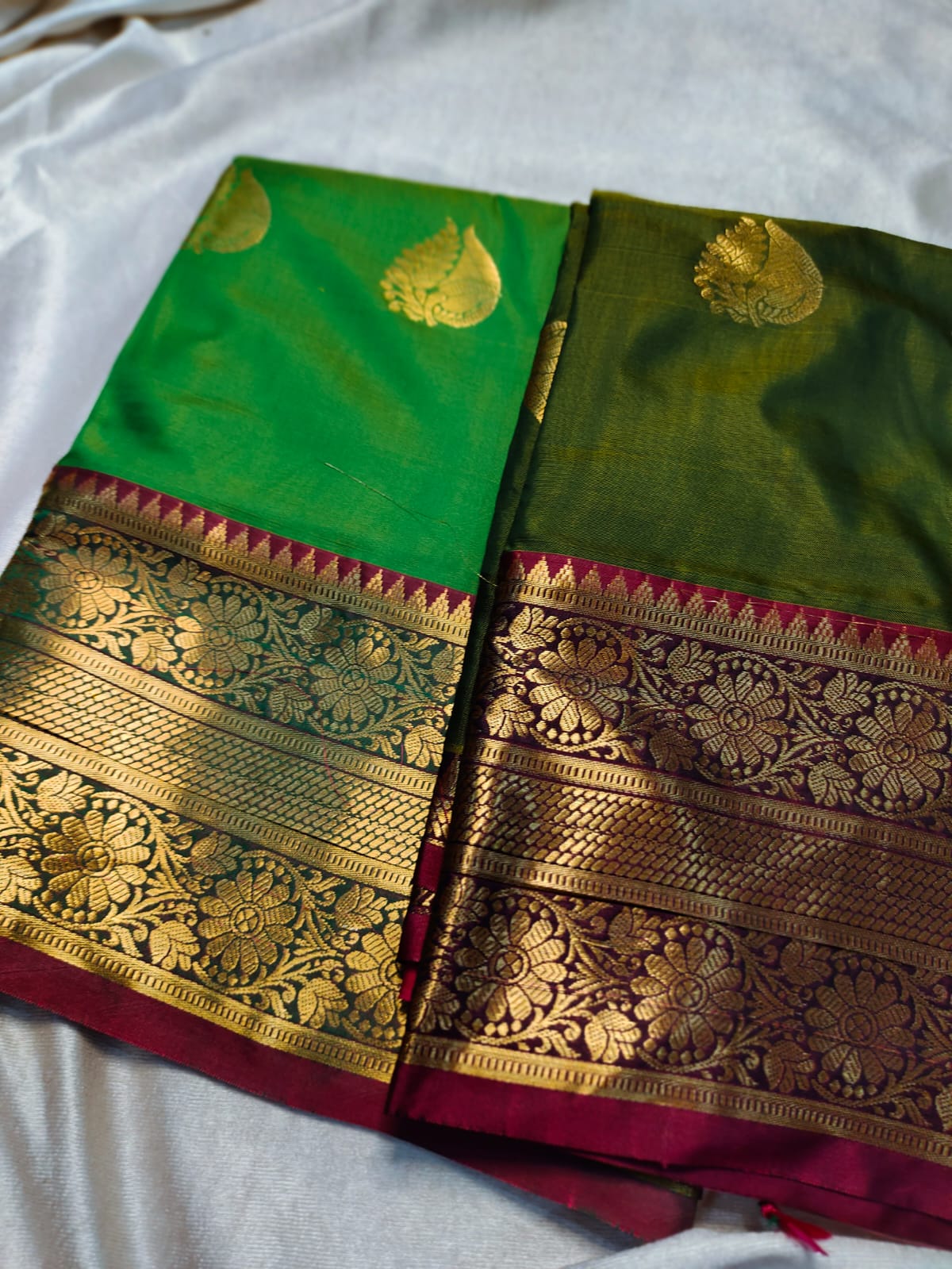 1+1 Uppada silk