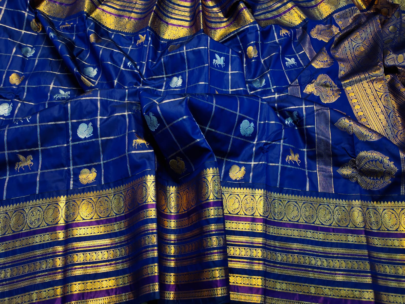 Vintage gadwal sarees