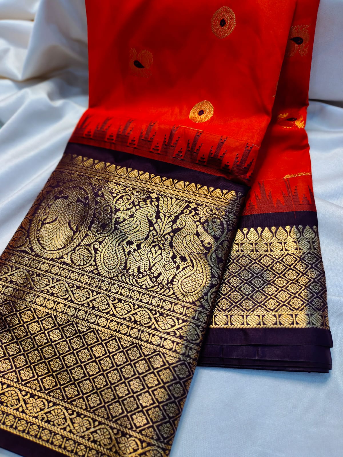 Vintage gadwal sarees