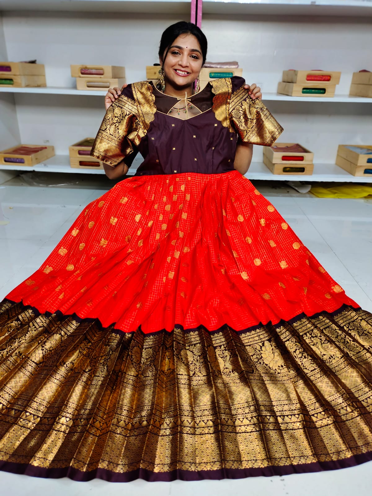Gadwal frocks