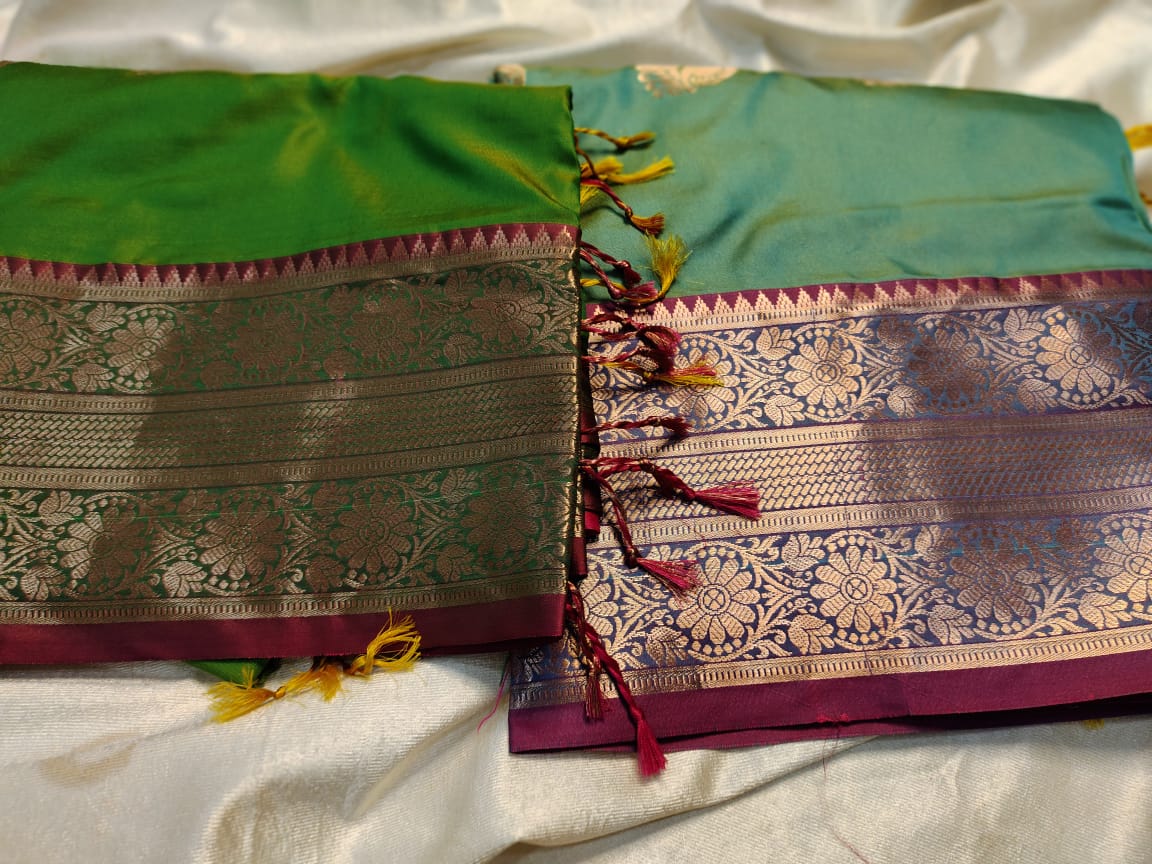 1+1 Uppada silk