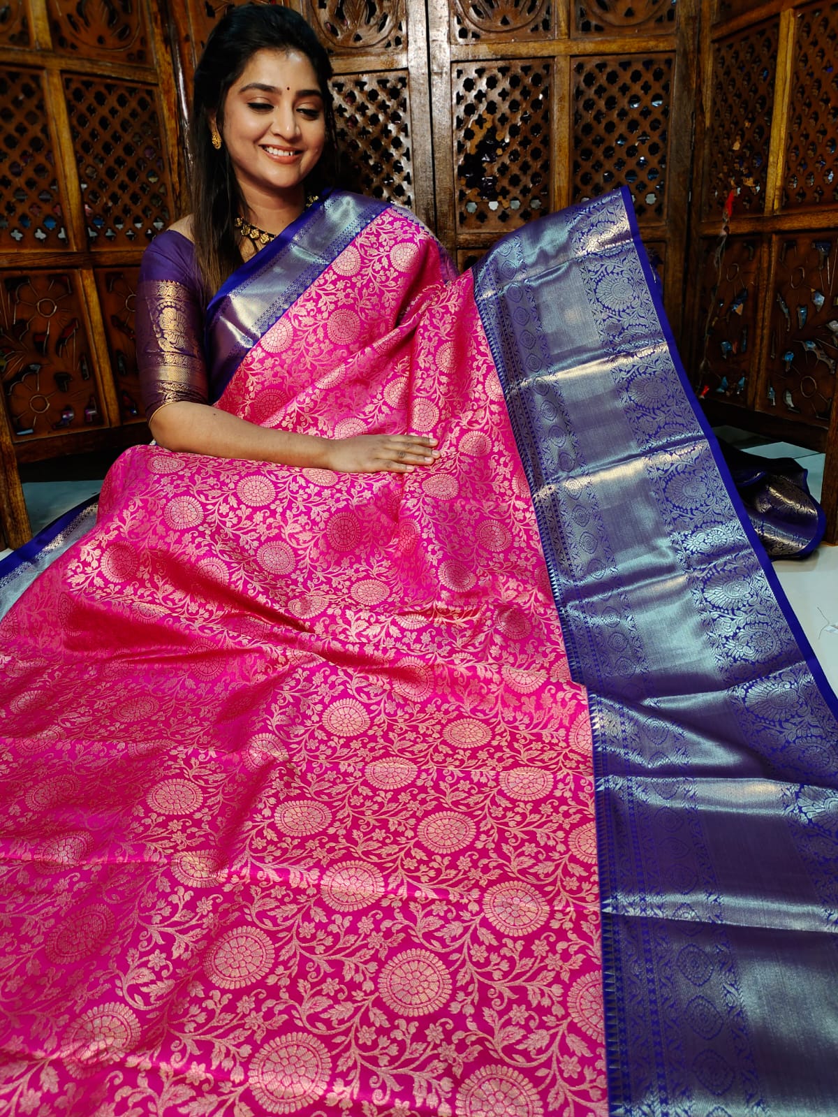 90% ఆఫర్ కంచి పట్టు సేకరణ