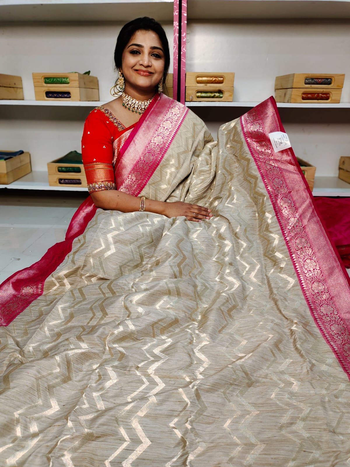 80% Katan banarasi sarees