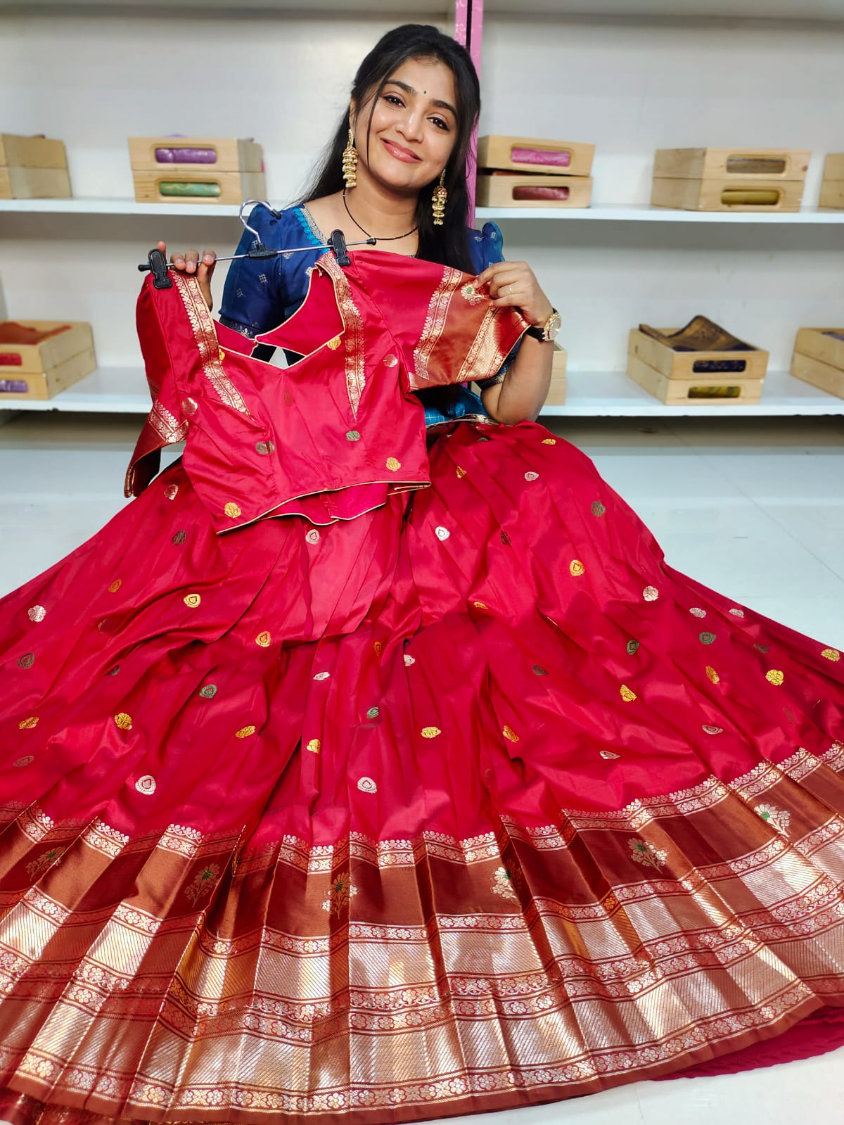Banarasi lehangas