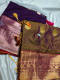 1+1 Uppada silk