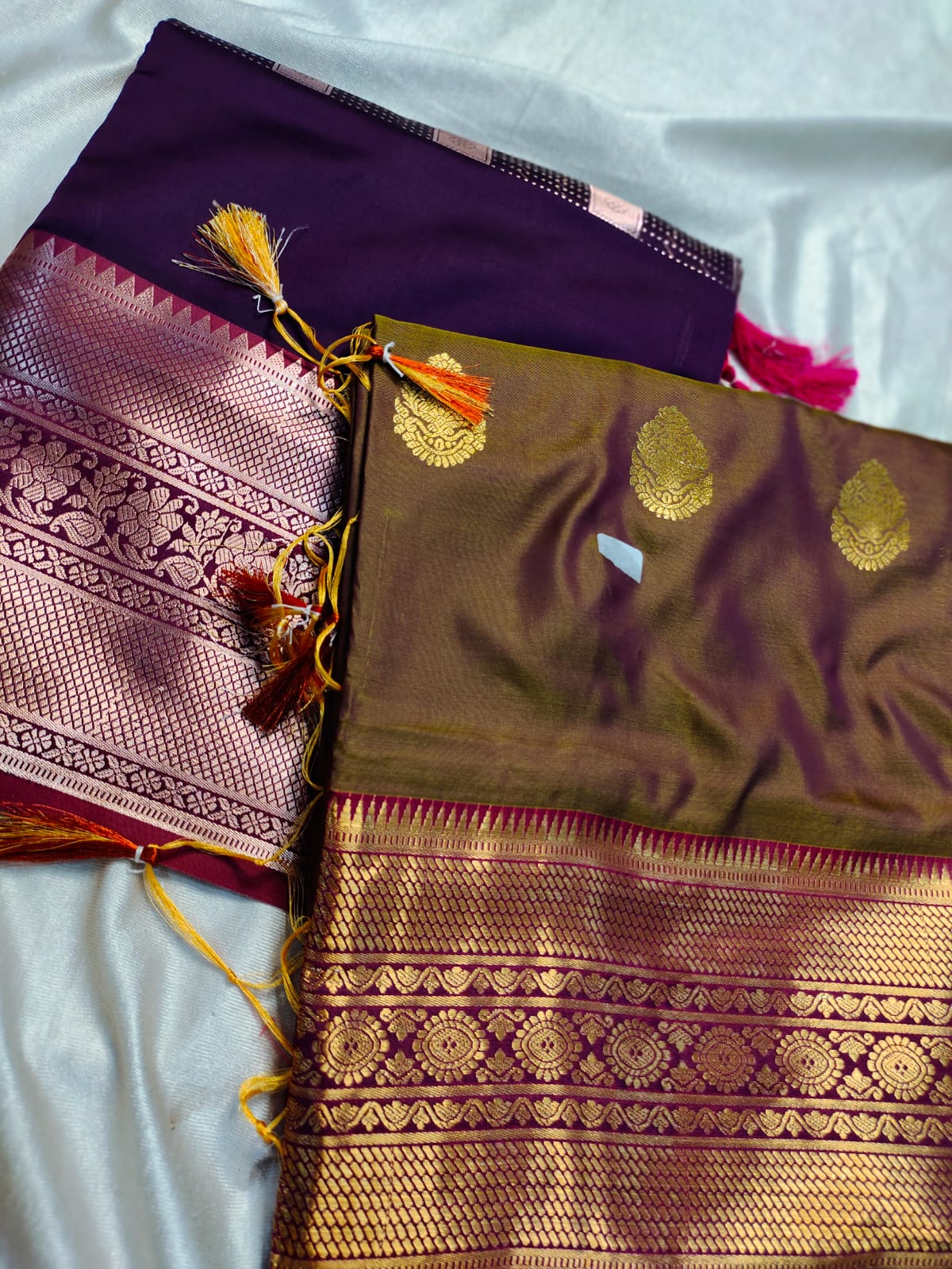 1+1 Uppada silk