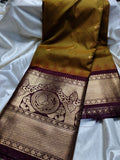Ashadam gadwal silk saree