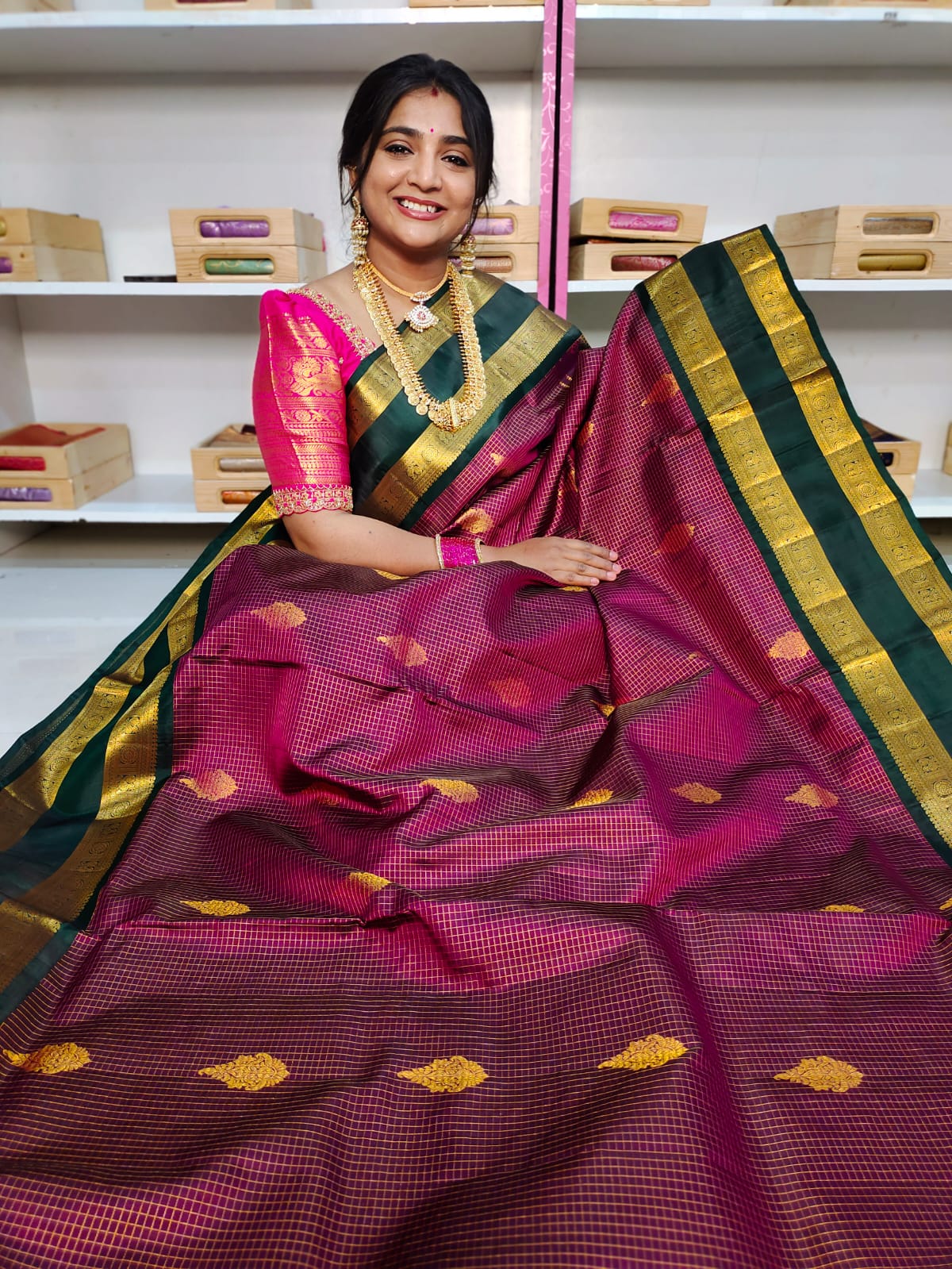 50% Silk mark vintage pattu sarees