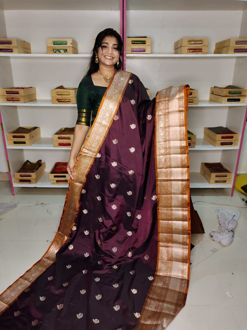 Soft banarasi silk