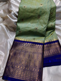 Ashadam gadwal silk saree
