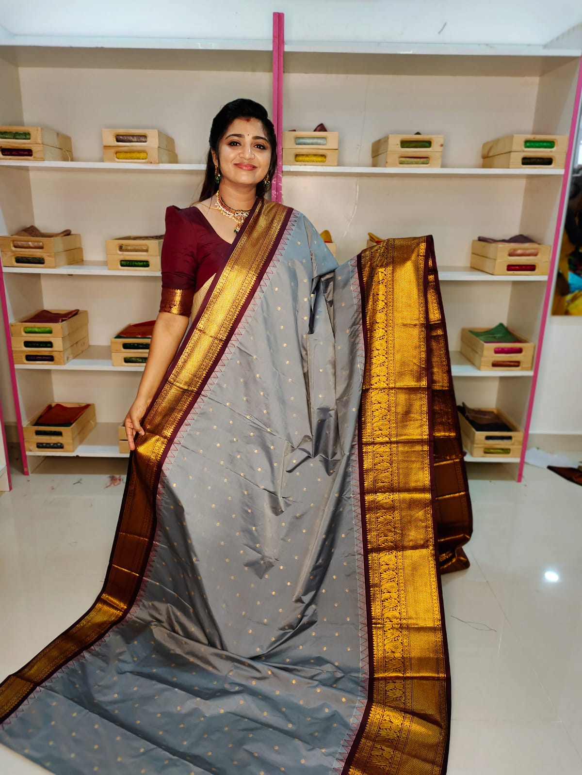 50% offer gadwal silk sarees