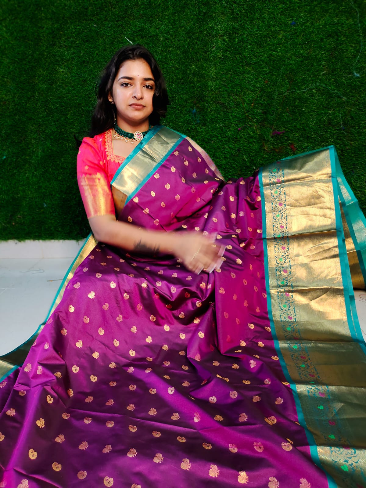Vitange gadwal silk saree