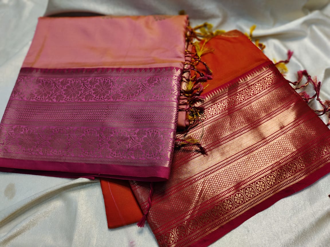 1+1 Uppada silk