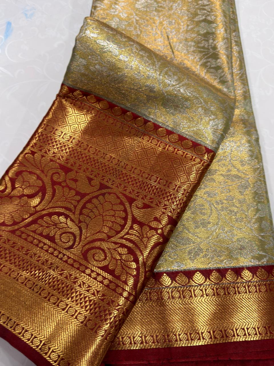 90% offer Kanchi pattu collection