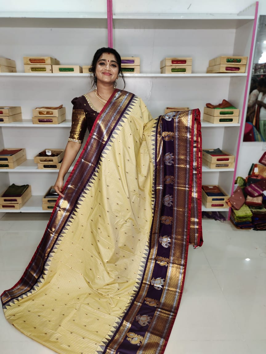 Primeme gadwal silk saree