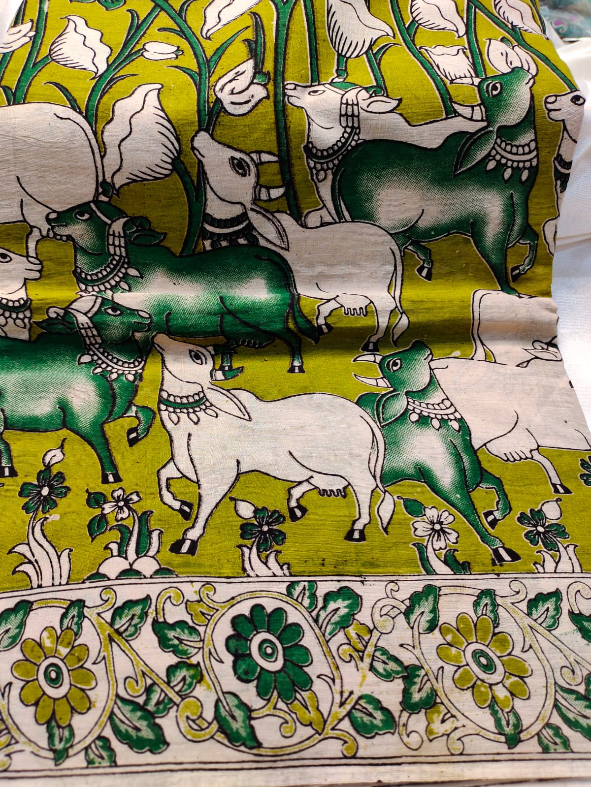 Kalamkari cotton sarees
