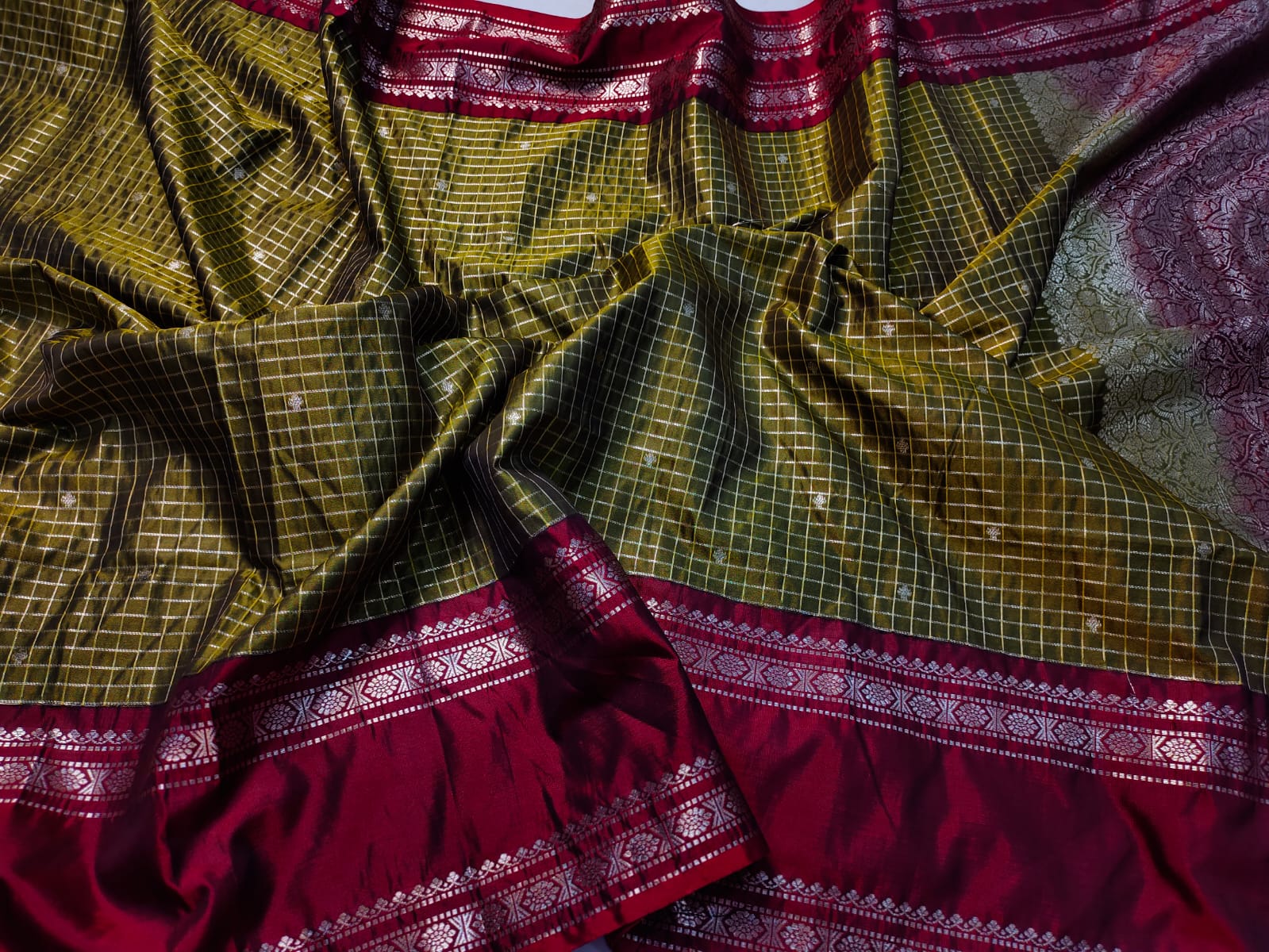 Primeme katan saree