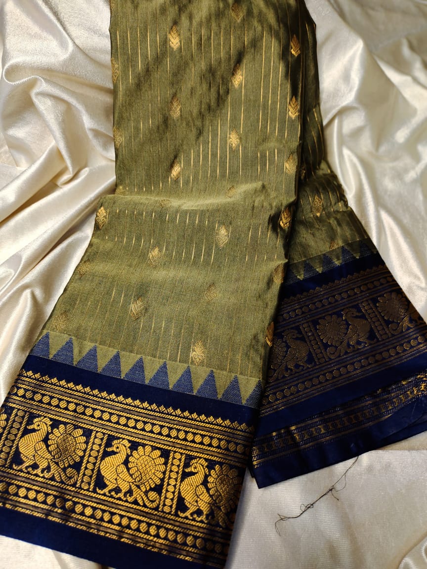 Vitange gadwal silk