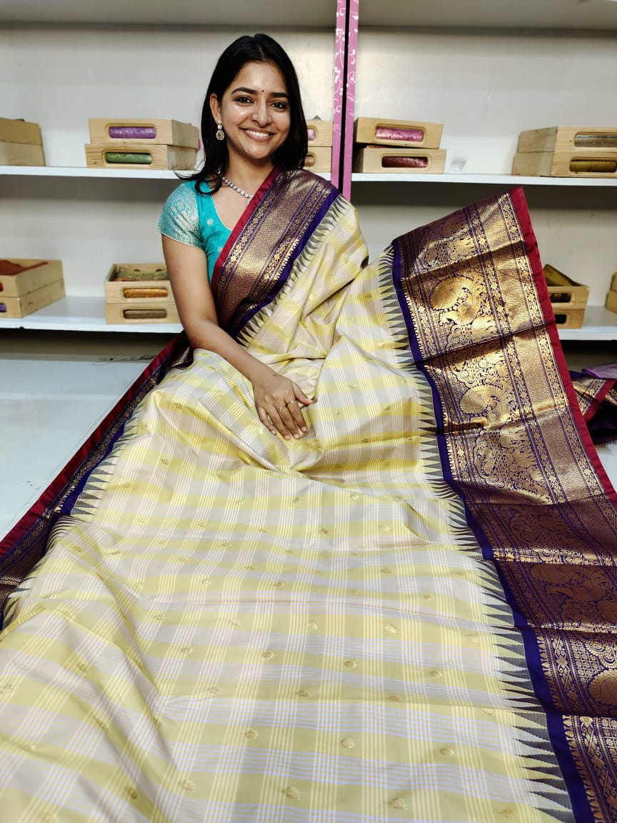 65% offer gadwal silk saree