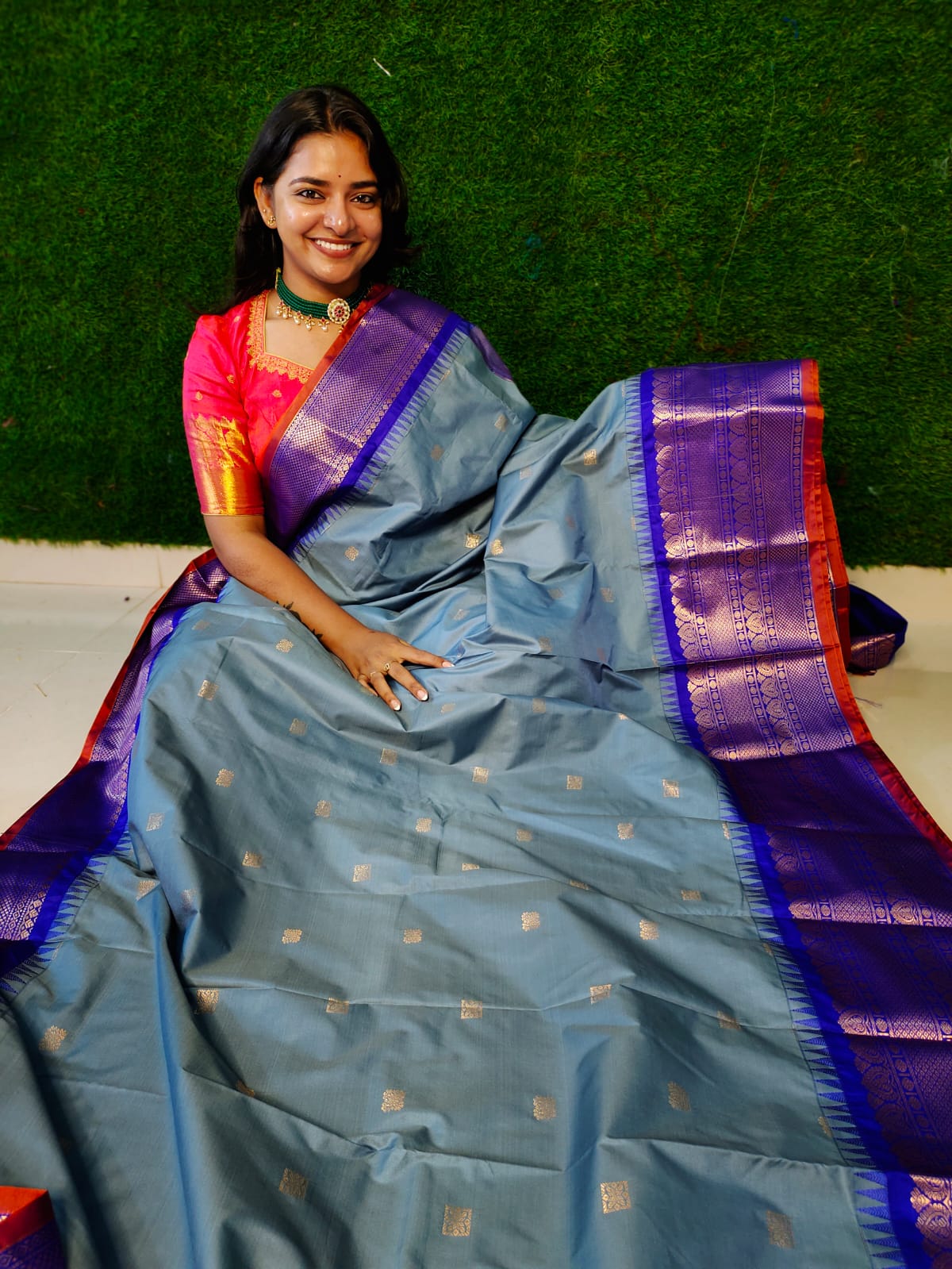 50% offer gadwal silk Saree