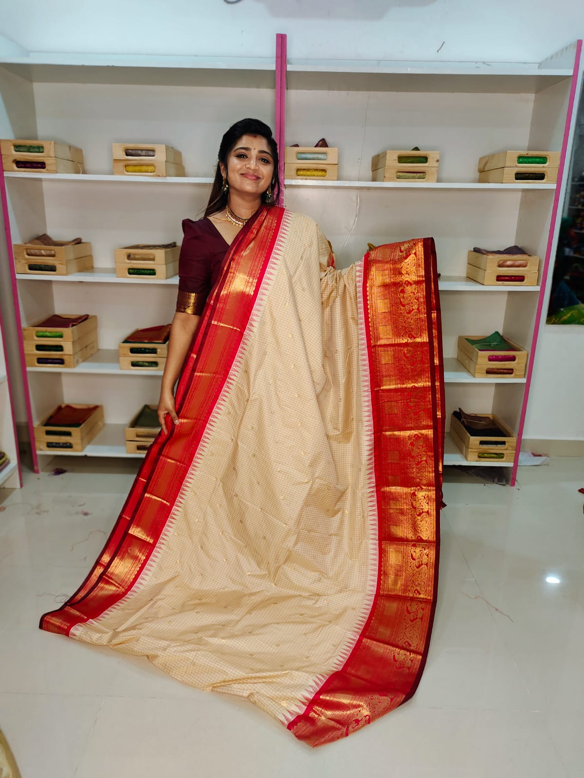 50% offer gadwal silk sarees