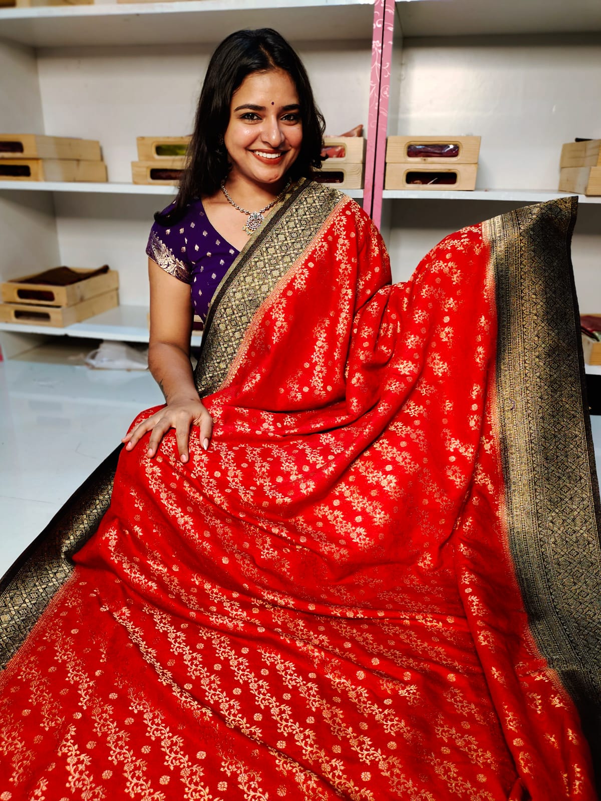 Dussehra offer saree