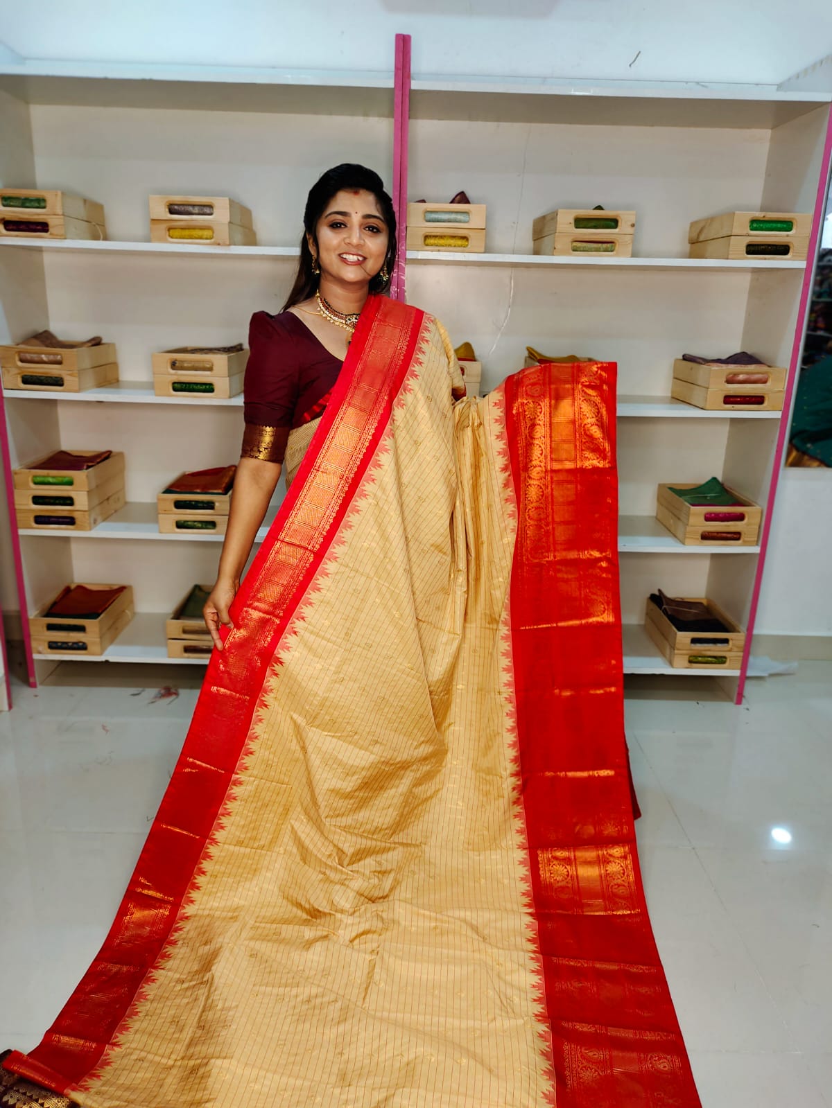 50% offer gadwal silk sarees