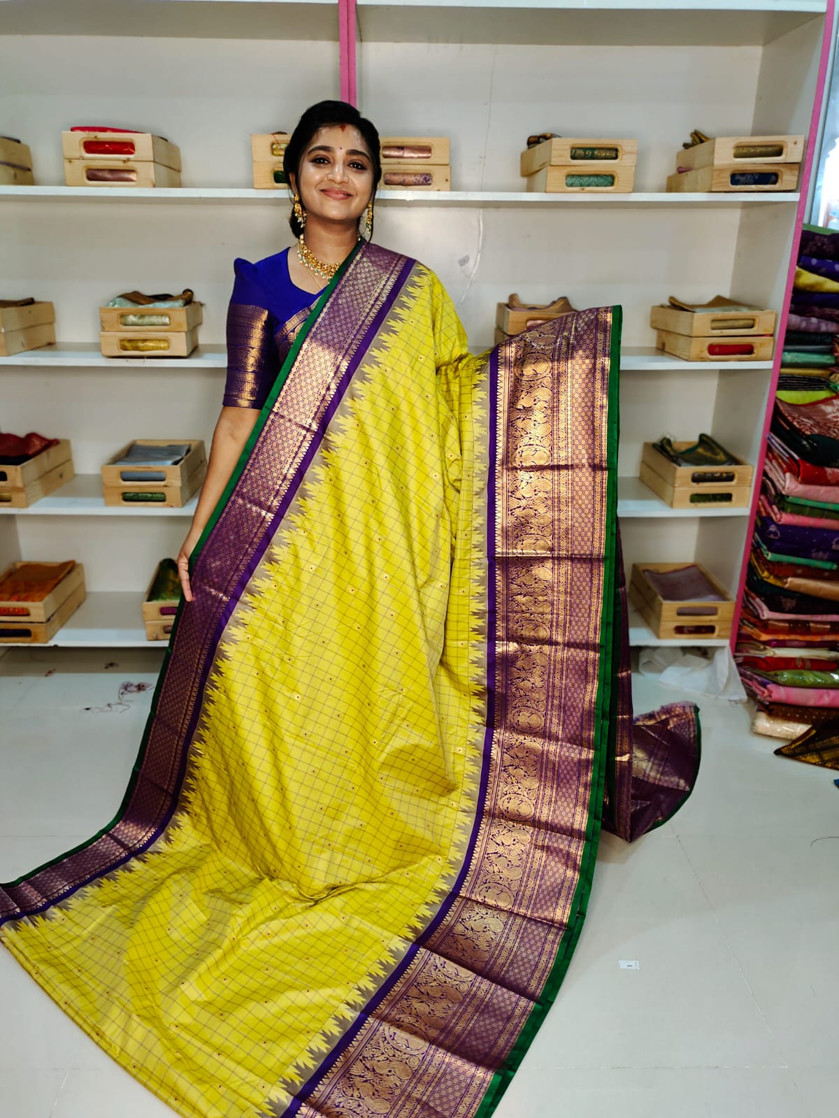 Primeme gadwal silk saree