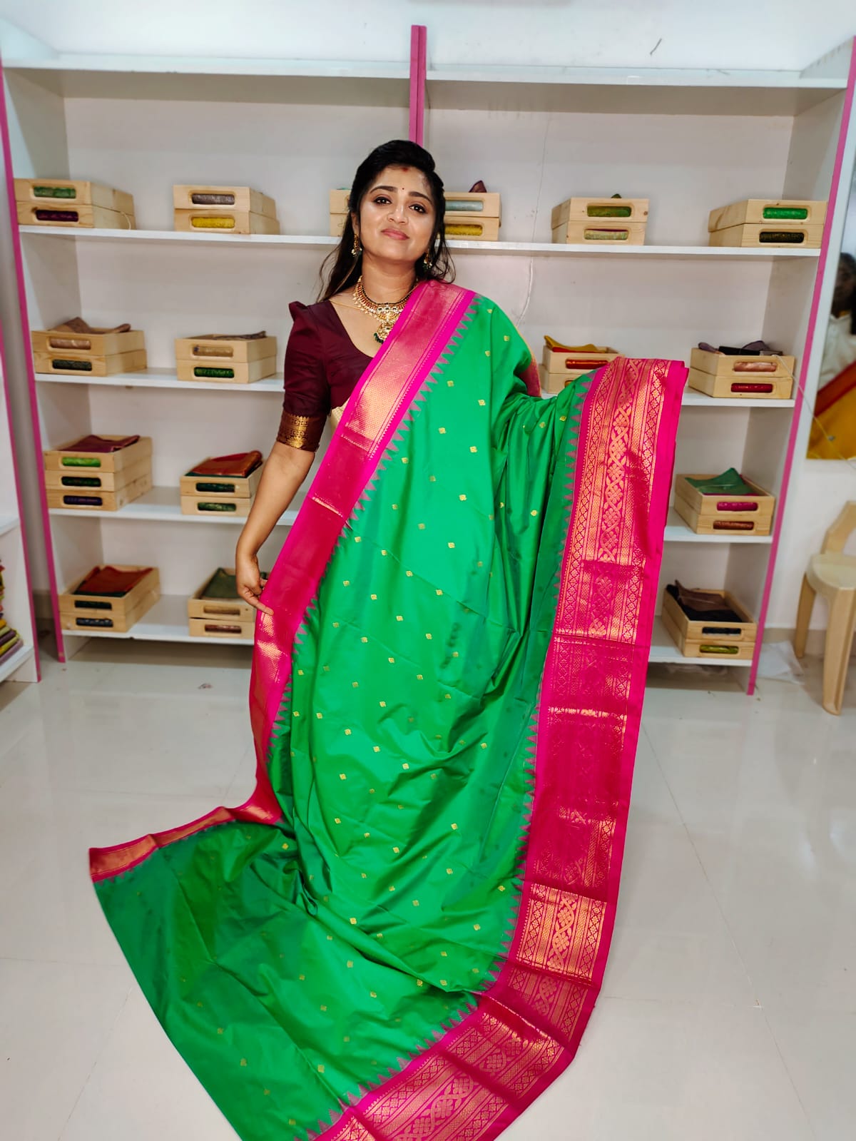 50% offer gadwal silk sarees