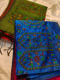 1+1 kadhi cotton saree