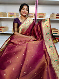 Banarasi tishu saree